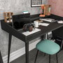 Hanah Home Vanessa - Mesa de estudio negra
